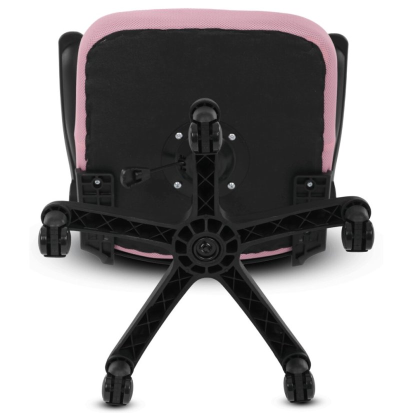 Dětská židle, houpací mechanismus, růžová síťovina, KA-K2006 PINK