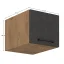 Horní skříňka, VEGA 40 Nagu-36 1F, dub lancelot / šedá matná (40 x 36) cm
