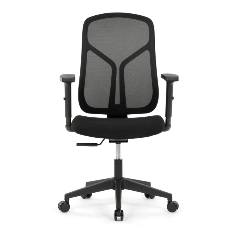 Kancelářská židle, synchronní mechanismus, černá síťovina, KA-S2173 BK