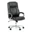 Kancelářské křeslo, houpací mechanismus, šedá ekokůže, KA-F1385 GREY
