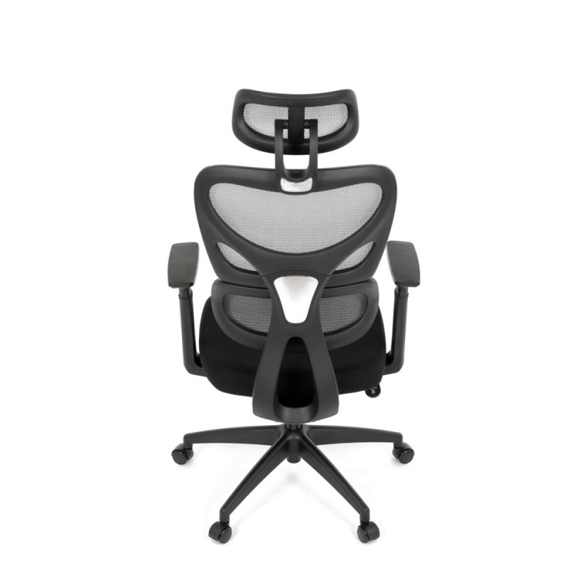 Kancelářská židle, houpací mechanismus, šedá, KA-K2080 GREY