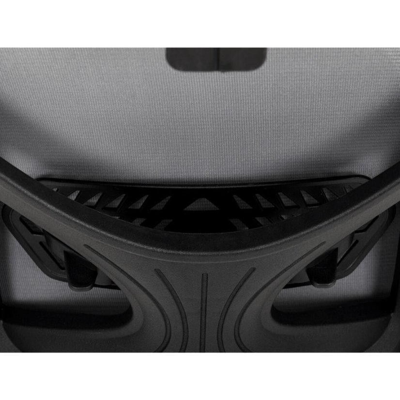 Kancelářská židle, houpací mechanismus, šedá, KA-K2021 GREY
