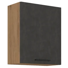 1144/5000Horní skříňka VEGA 60 G-72 1F, dub lancelot / šedá matná (60 x 71,5) cm
