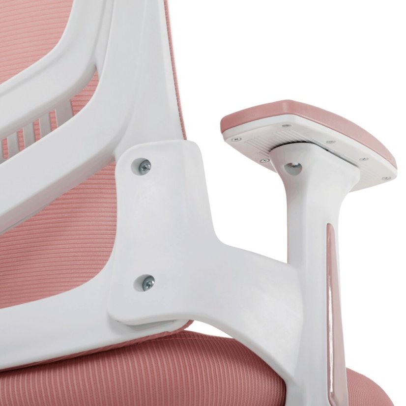 Kancelářská židle, houpací mechanismus, růžová, KA-K2031 PINK