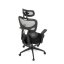 Kancelářská židle, houpací mechanismus, šedá, KA-K2080 GREY