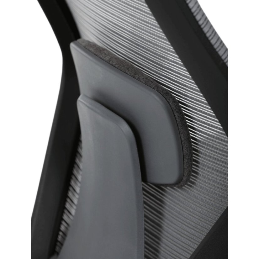Kancelářská židle, houpací mechanismus, šedá síťovina, KA-V3149 GREY