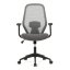Kancelářská židle, houpací mechanismus, šedá síťovina, KA-V3149 GREY