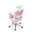 Kancelářská židle, houpací mechanismus, růžová, KA-K2031 PINK