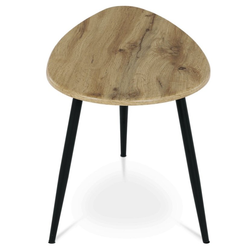 Odkládací stolek 60x40x45cm, mdf, dub, AF-3011 OAK - Dekor: Divoký dub