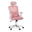 Kancelářská židle, houpací mechanismus, růžová, KA-K2031 PINK