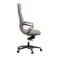Kancelářské křeslo, houpací mechanismus, šedá ekokůže, KA-T8426 GREY