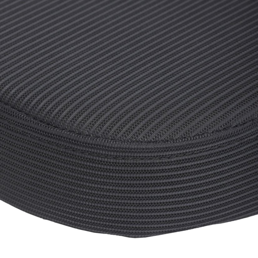 Dětská židle, výškově nastavitelná, šedá síťovina, KA-K1062 GREY