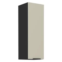 Horní skříňka, kašmír/černá, ARAKA 30 G-90 1F
