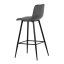 Barová židle, šedá, látka, AUB-X7015 GREY2