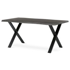 Jídelní stůl 160x90cm, mdf, šedý dub, HT-F4316 GREY