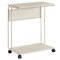 Odkládací stolek 55x32x66cm, mdf, bělený dub, AKF-E1012 CRM