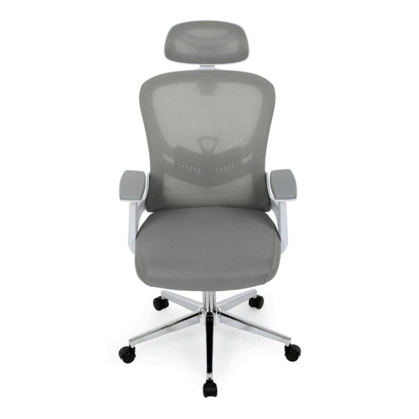 Kancelářská židle, houpací mechanismus, šedá, KA-K2031 GREY