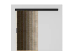 Perion 106 Posuvné dveře sonoma (106 x 205) cm – 1 dveřní křídlo bez nároku na místo při otevírání