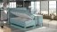 Kontinentální postel Boxspring MADEIRA béžová ekokůže - Vyberte rozměry: 180 x 200 cm
