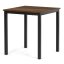 Jídelní stůl 70x70cm, melamin, dub, GDT-201 OAK - Barva (vyberte): hnědá - Barva (vyberte): hnědá#eup349725euv2