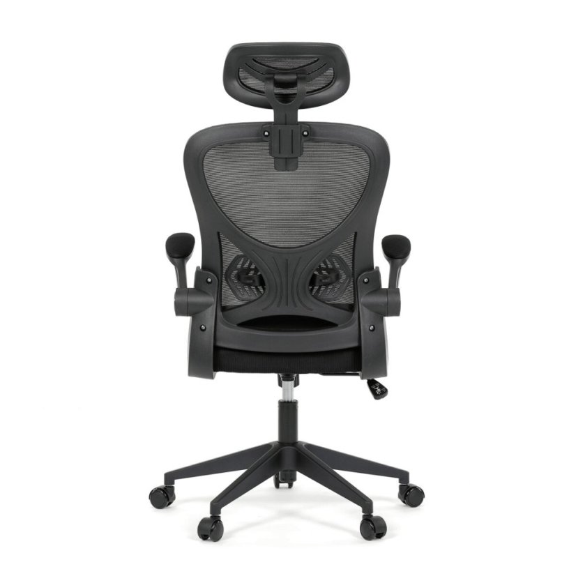 Kancelářská židle, houpací mechanismus, černá, KA-K2021 BK