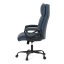 Kancelářské křeslo, houpací mechanismus, modrá ekokůže, KA-Y346 BLUE