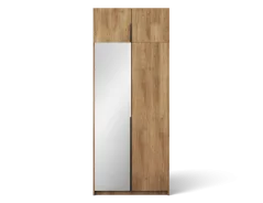 Alera II s nástavcem Skříň s otočnými dveřmi artisan (kód AB) (100 x 250) cm – 8 polic pro přehledné uložení