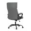 Kancelářské křeslo, houpací mechanismus, šedá ekokůže, KA-Y346 GREY