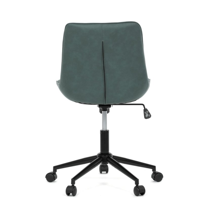 Pracovní židle, výškově nastavitelná, zelená látka, KA-V3120 GRN3