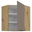 Horní rohová skříňka, sandgrau/dub artisan, FRISBO 60x60 GN-72 1F