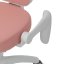 Dětská židle, výškově nastavitelná, růžová síťovina, KA-K1062 PINK