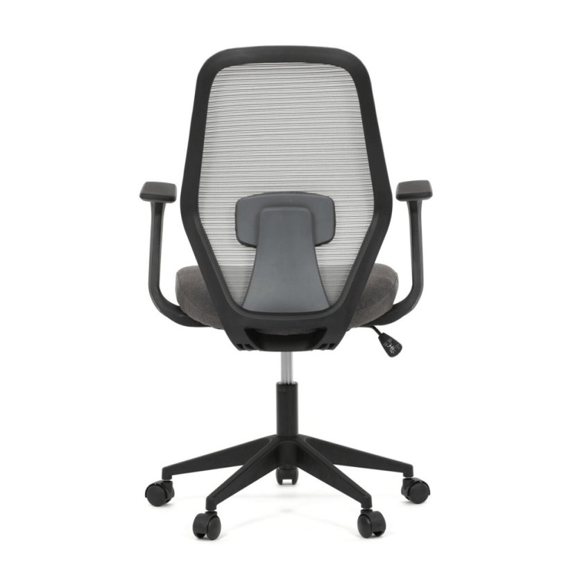Kancelářská židle, houpací mechanismus, šedá síťovina, KA-V3149 GREY