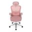 Kancelářská židle, houpací mechanismus, růžová, KA-K2031 PINK
