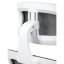 Kancelářská židle, houpací mechanismus, šedá síťovina, KA-Q843 GREY