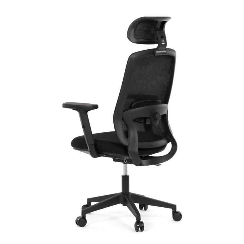 Kancelářská židle, synchronní mechanismus, černá síťovina, KA-S2176 BK