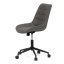 Pracovní židle, výškově nastavitelná, šedá látka, KA-V3120 GREY3