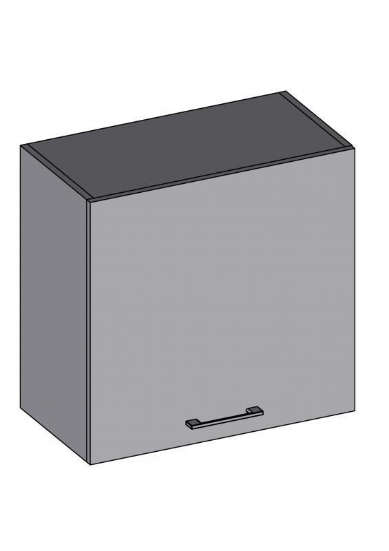 Kuchyňská skříňka DIAMOND, horní 60 cm - Dvířka: Lesk linka Červená