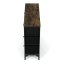 Komoda 103x30x78cm, mdf, vícebarevná, AUK-W2104 BK