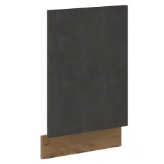 Dvířka na vestavnou myčku nádobí VEGA ZM, šedá matná//dub lancelot (44,6 x 57) cm