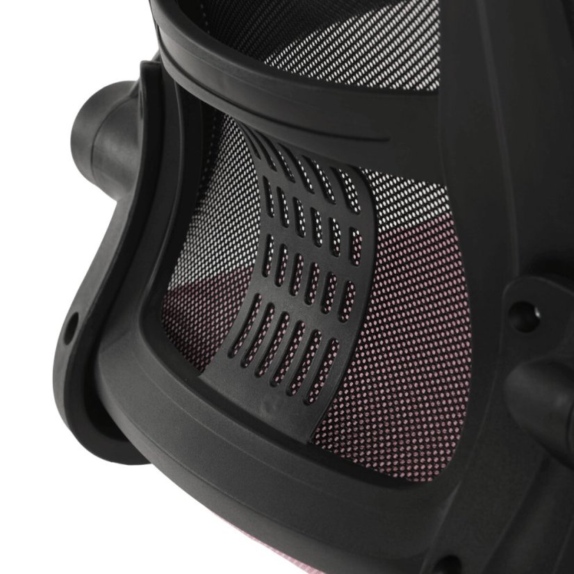 Dětská židle, houpací mechanismus, růžová síťovina, KA-K2006 PINK