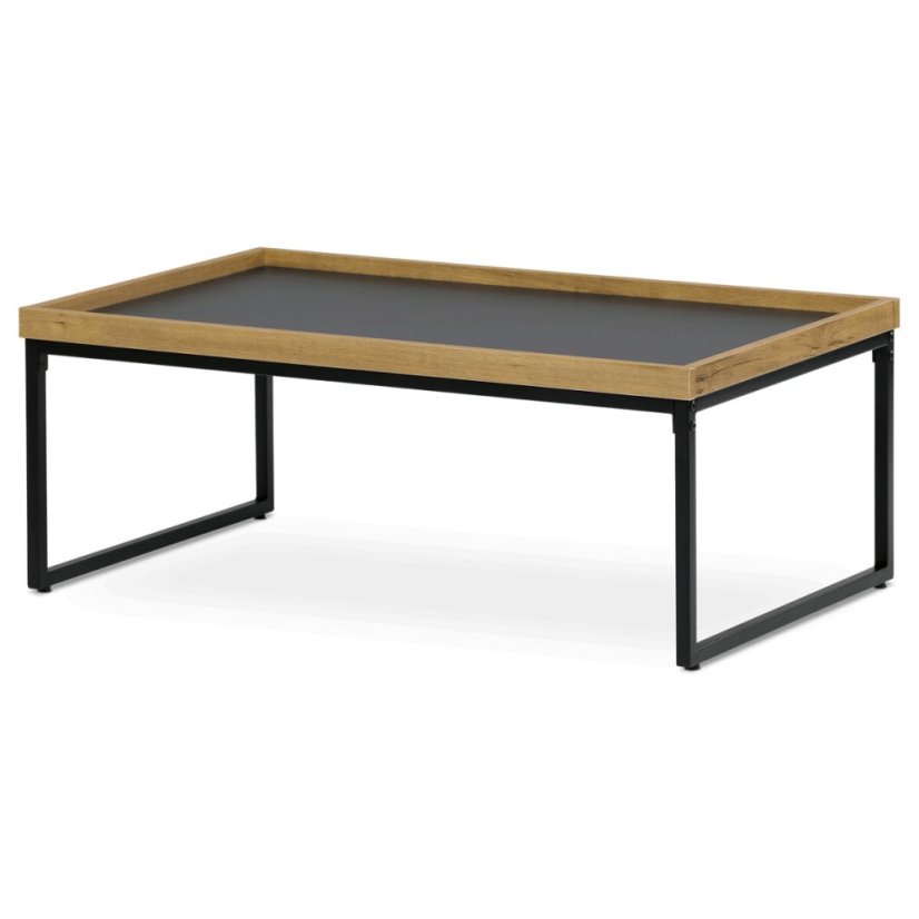 Konferenční stolek 100x60x39cm, mdf, dub, CT-611 OAK