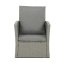 Zahradní sedací souprava, polyratan, šedá, AZS-A1523 GREY
