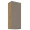 Horní skříňka FRISBO 45 G-108 1F, sandgrau/dub artisan (45 x 107,5) cm