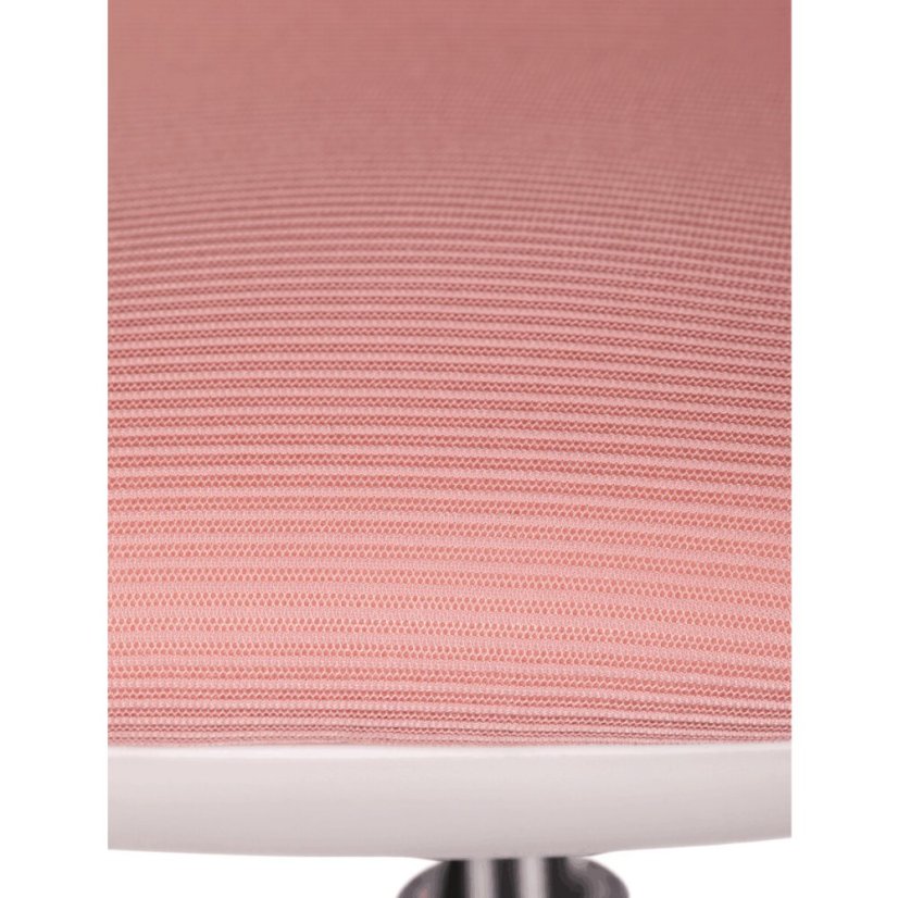 Dětská židle, výškově nastavitelná, růžová síťovina, KA-C806 PINK