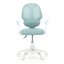 Dětská židle, výškově nastavitelná, modrá síťovina, KA-W8008 BLUE