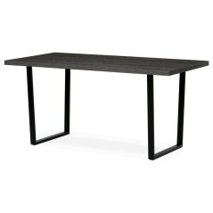 Jídelní stůl 160x80cm, lamino, šedý dub, HT-R5216 GREY