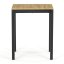 Jídelní stůl rozkládací 60-90x60 cm, melamin, dub, GDT-206 OAK - Barva (vyberte): hnědá - Barva (vyberte): hnědá#eup349726euv2
