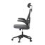 Kancelářská židle, houpací mechanismus, šedá, KA-K2021 GREY