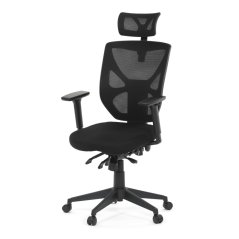 Kancelářská židle, asynchronní mechanismus, černá, KA-Q8250 BK