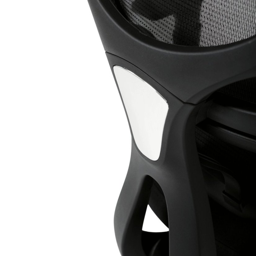 Kancelářská židle, houpací mechanismus, černá, KA-K2080 BK